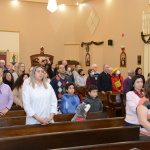 (Burlington, ON) Church leaders, representatives, and members of Christians on a Journey participate in an ecumenical prayer service at Archangel Raphael and St. Marina Coptic Orthodox Church. 
