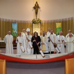 Peterborough, ON: Leaders at the ecumenical worship service on January 21, hosted by St Anne’s Roman Catholic Church.