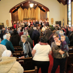 La célébration SPUC de la région Sherbrooke a eu lieu à Lennoxville United Church en 2018.